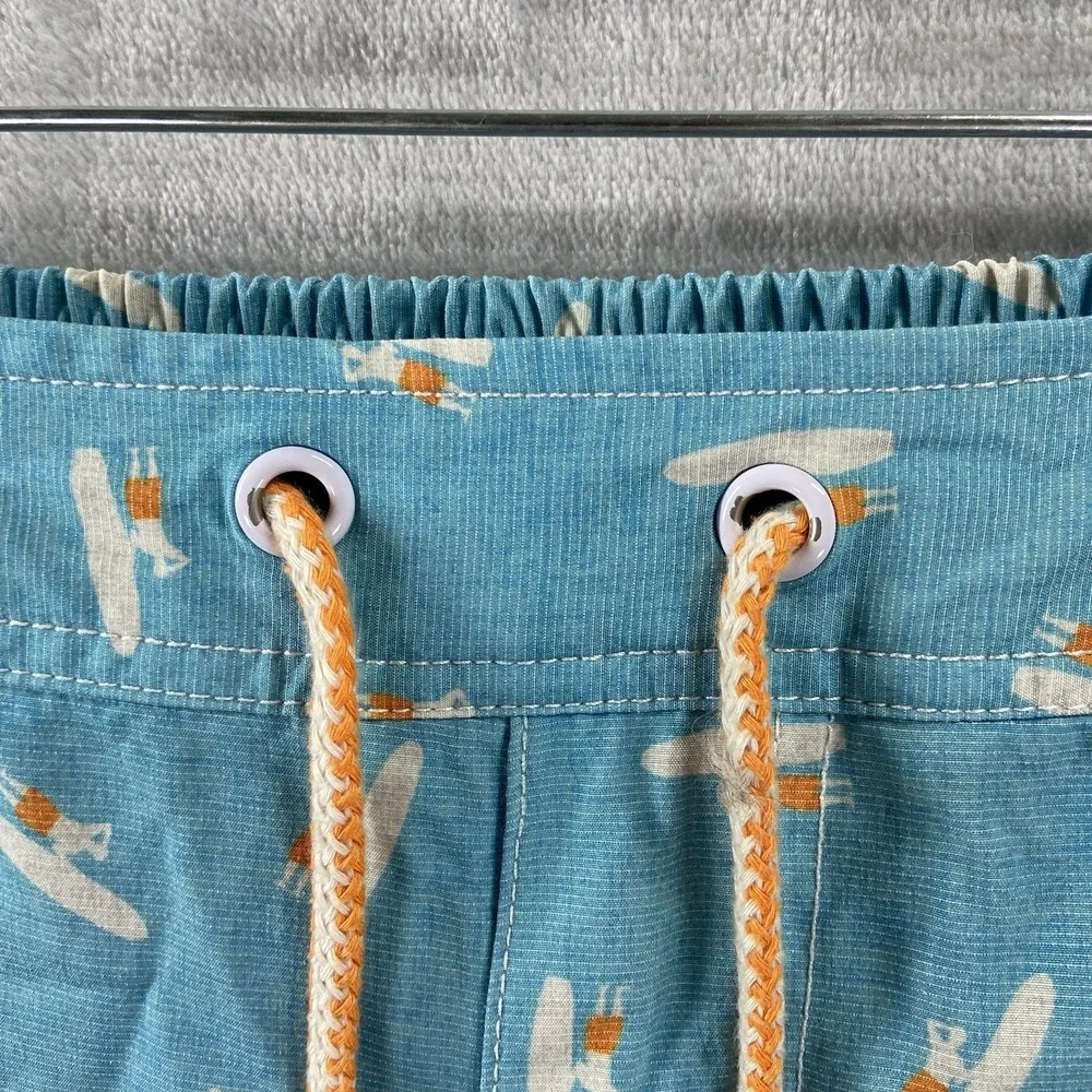 Johnnie-O Shorts men's XXL 38x8 Swim Trunks Mesh Lined Outdoor Beach Drawstring